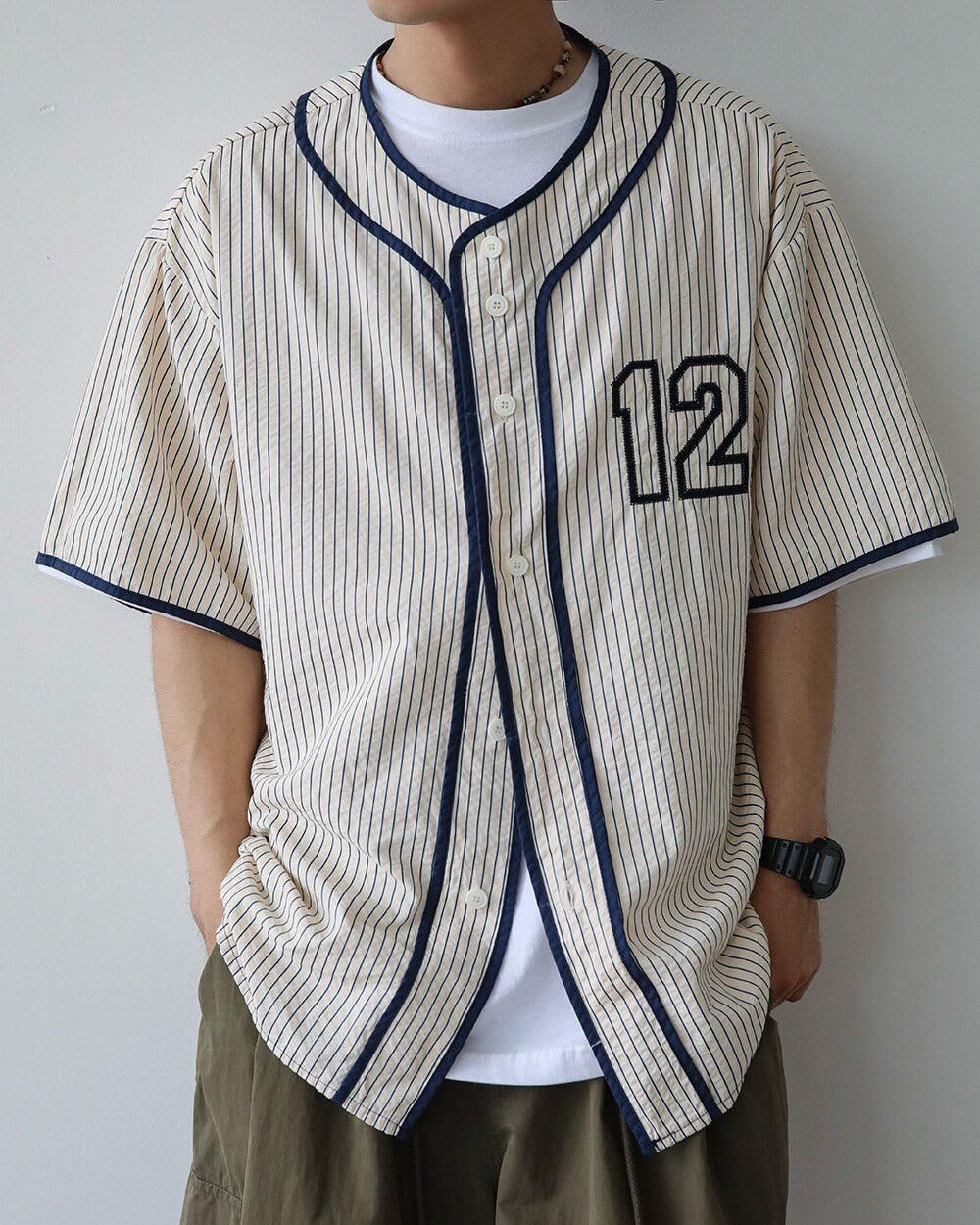 直間數字開胸短袖Tee 12GAUGE-033JK