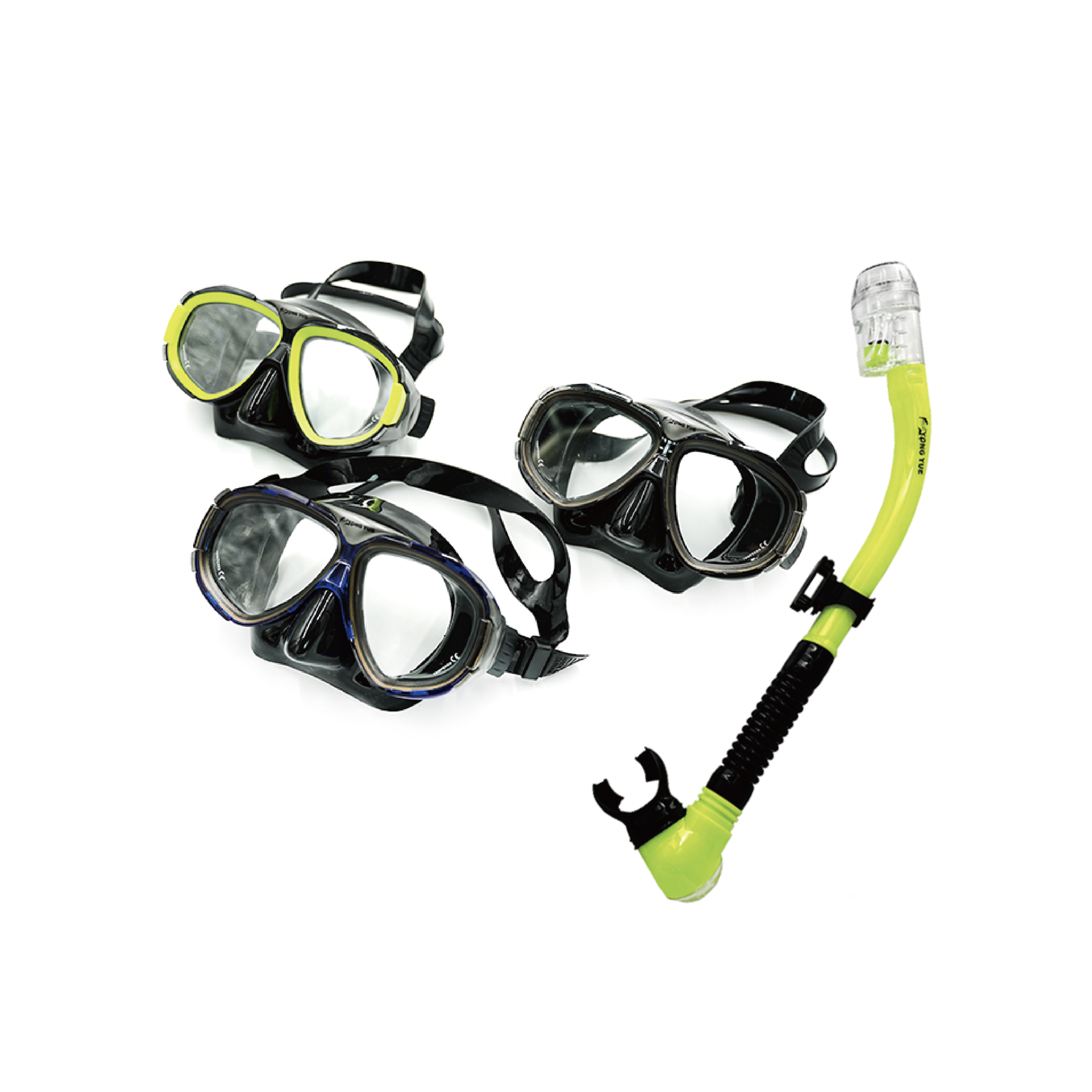 YONGYUE矽膠面鏡呼吸管組-M32S