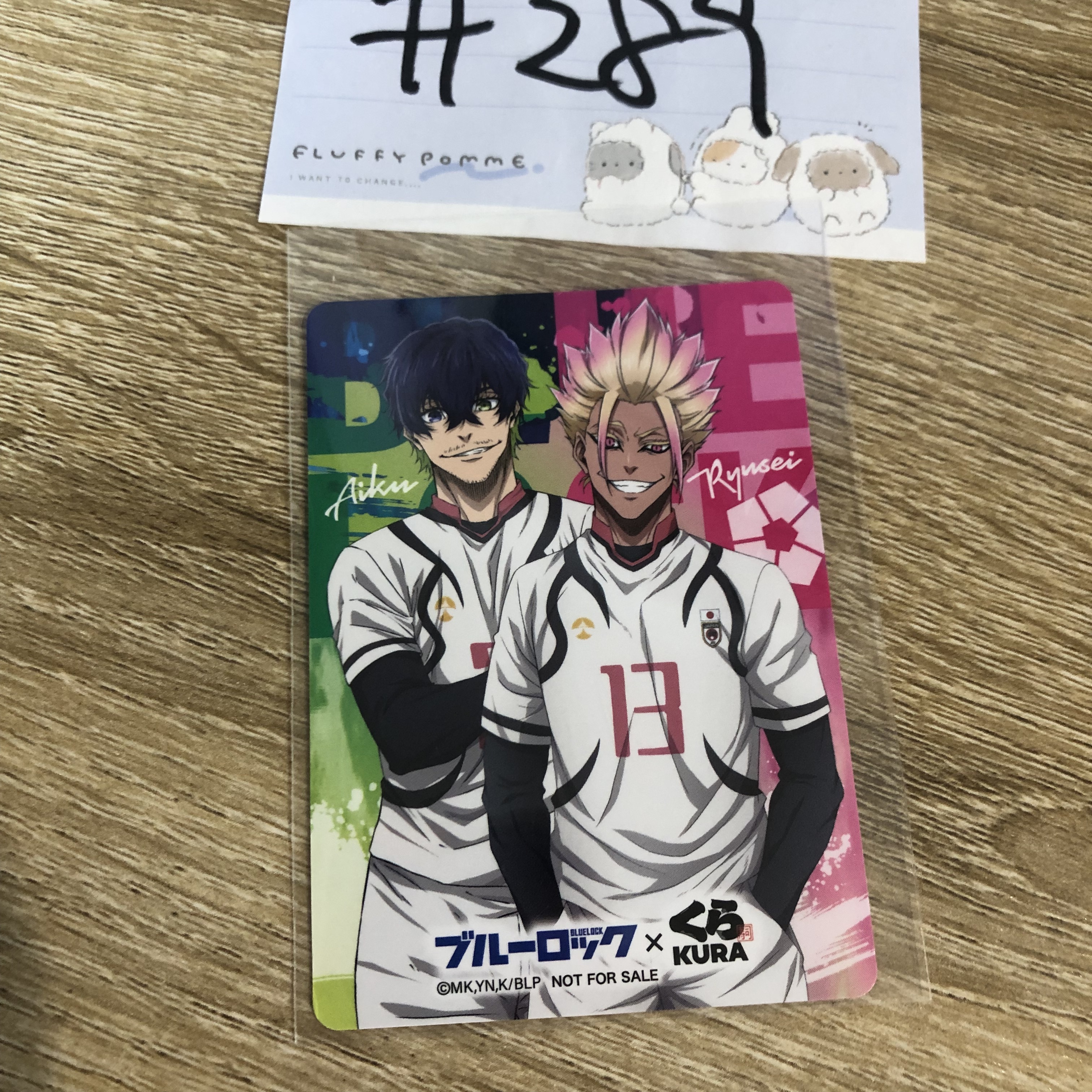 BlueLock  冴 小卡 雙面#289