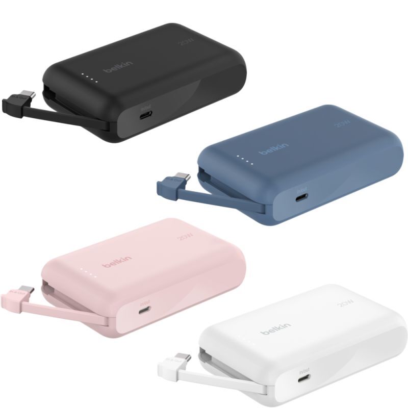 現 貨丨Belkin BoostCharge 10K 行動電源連充電線