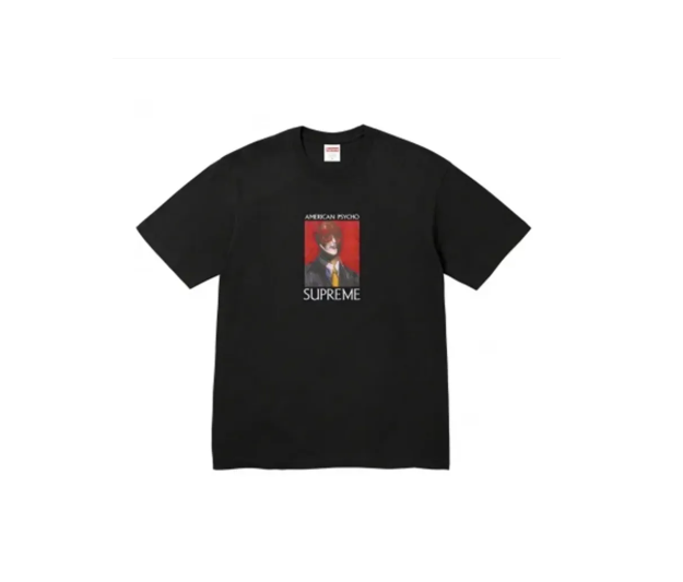 2023AW SUPREME AMERICAN PSYCHO TEE 美國殺人魔 短T L