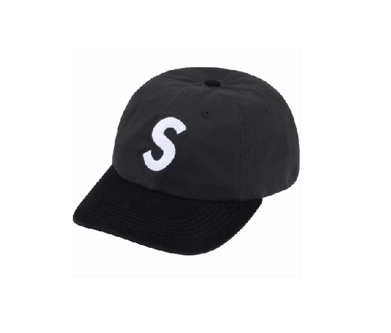 2024SS SUPREME 2-TONE S LOGO 6-PANEL 6分割 帽子