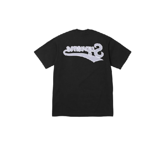2024SS Supreme BACKWARDS TEE 背面 字體 LOGO 短袖