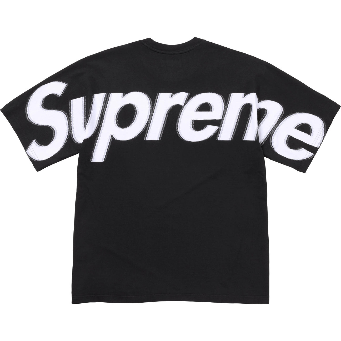 SUPREME 25SS INTARSIA S/S TOP 短T 短Tee 短袖上衣 背面大logo 彩色條紋
