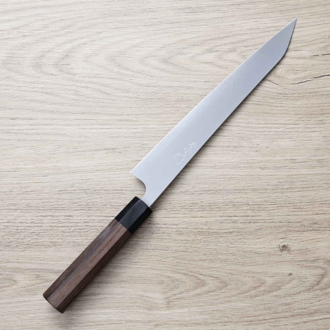 甲鉄柴田崇行筋引240mm Chromax鋼