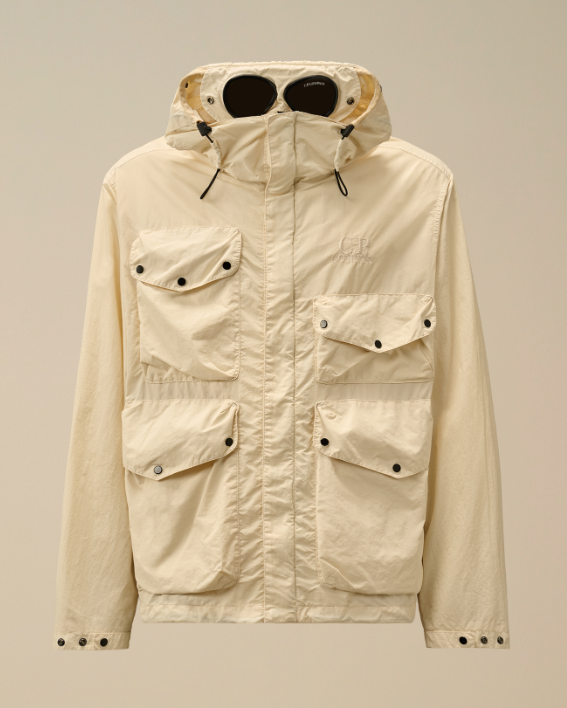 C.P. Company  Flatt Nylon Goggle Jacket   JUN25