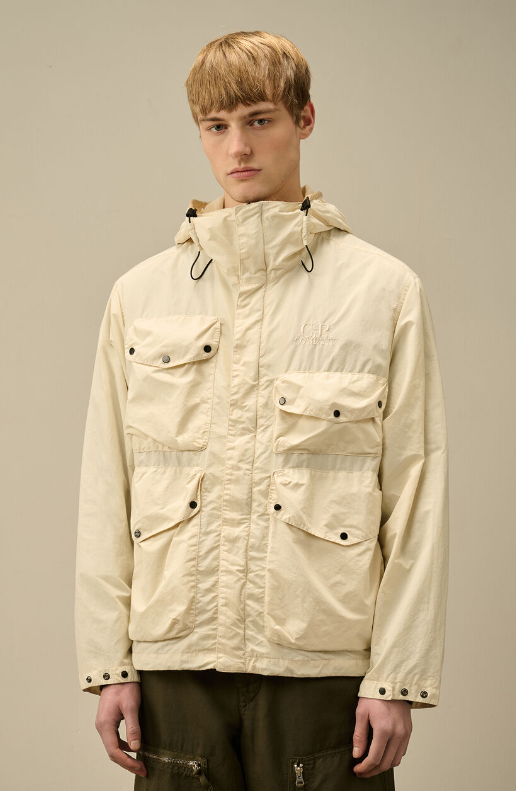 C.P. Company  Flatt Nylon Goggle Jacket   JUN25