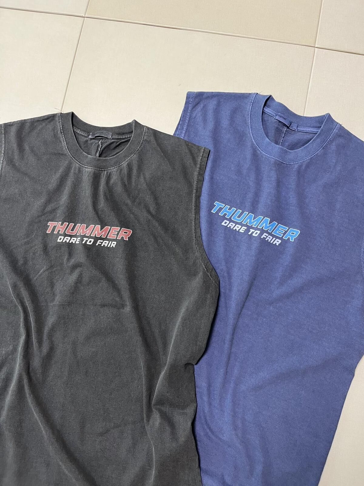 洗水英文字背心 HAMEL-021V