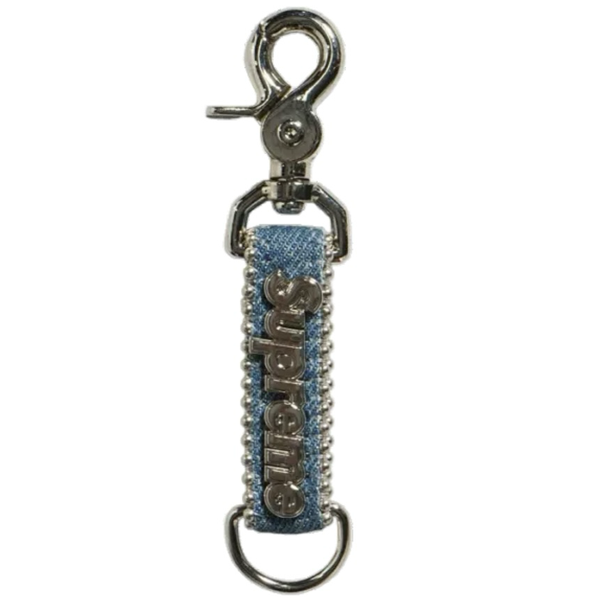 Supreme b.b. Simon Denim Keychain 單寧鑰匙圈吊飾