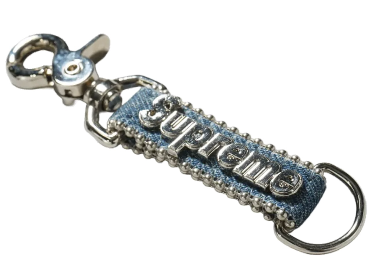 小物 Supreme b.b. Simon Denim Keychain Spring/Summer 2025 Preview – Supreme