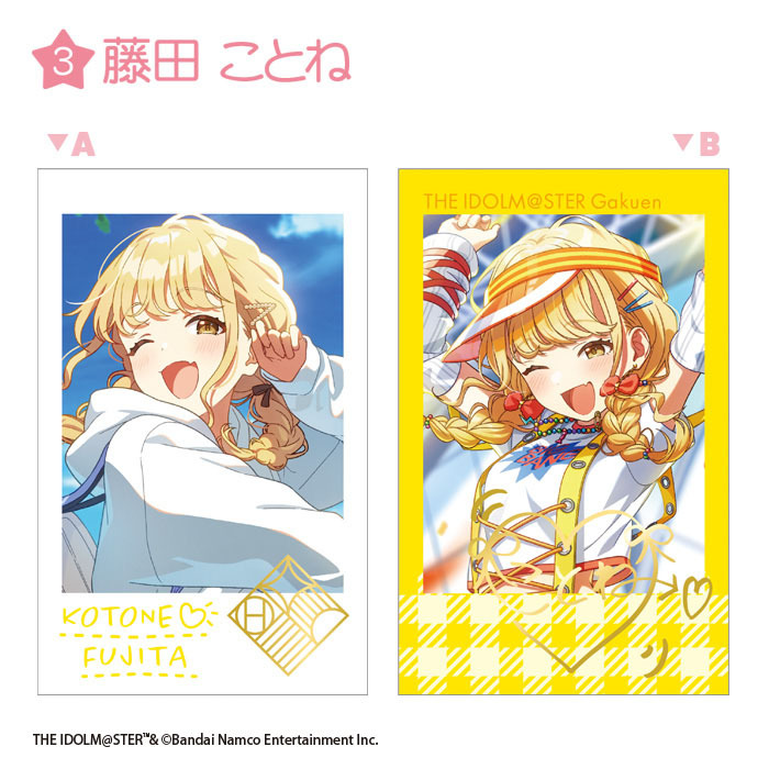 「ACG.GO」「預購」F-Toys 學園偶像大師 Double Photo Card Collection