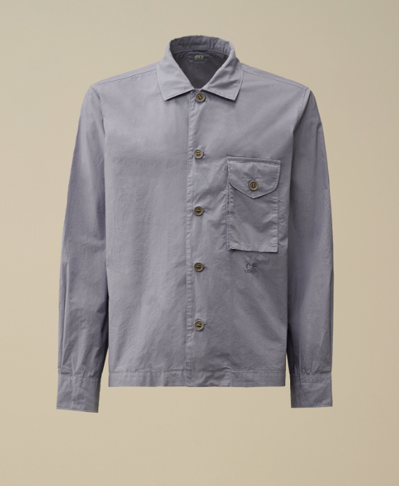 C.P. Company  Popeline shirt   purple   JUN25