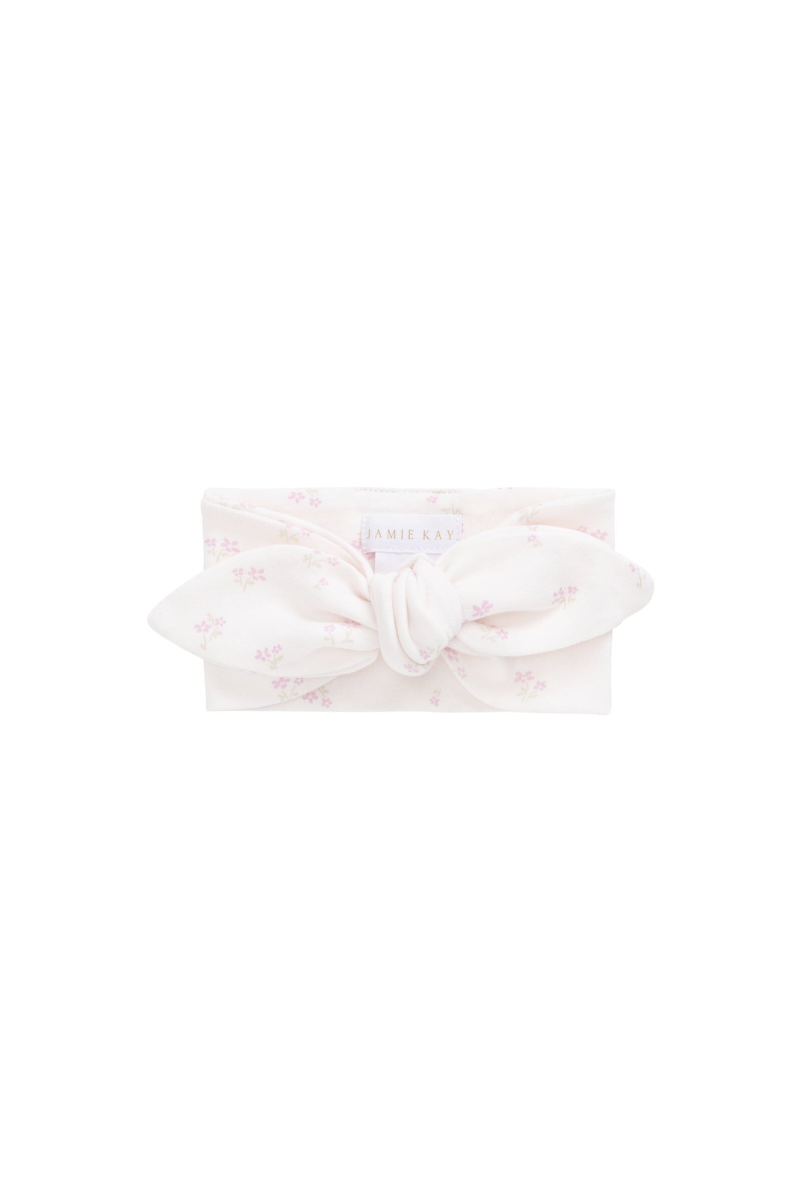 【預購】JAMIE KAY - Organic Cotton Headband（Pauline Pink）