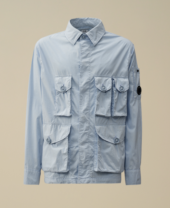 C.P. Company  50 Fili Stretch Multi-Pocket  shirt   JUN25