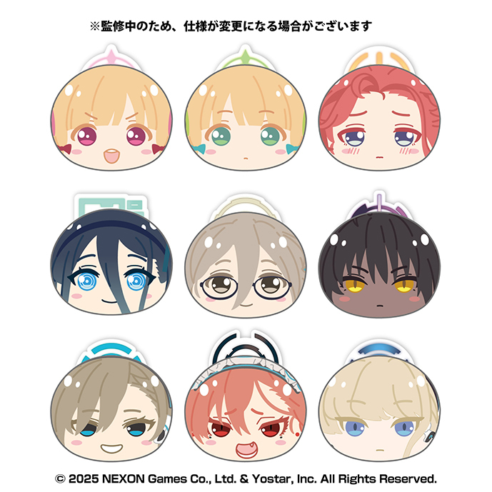 「ACG.GO」「預購」蔚藍檔案 -Blue Archive- 饅頭公仔 SET 2