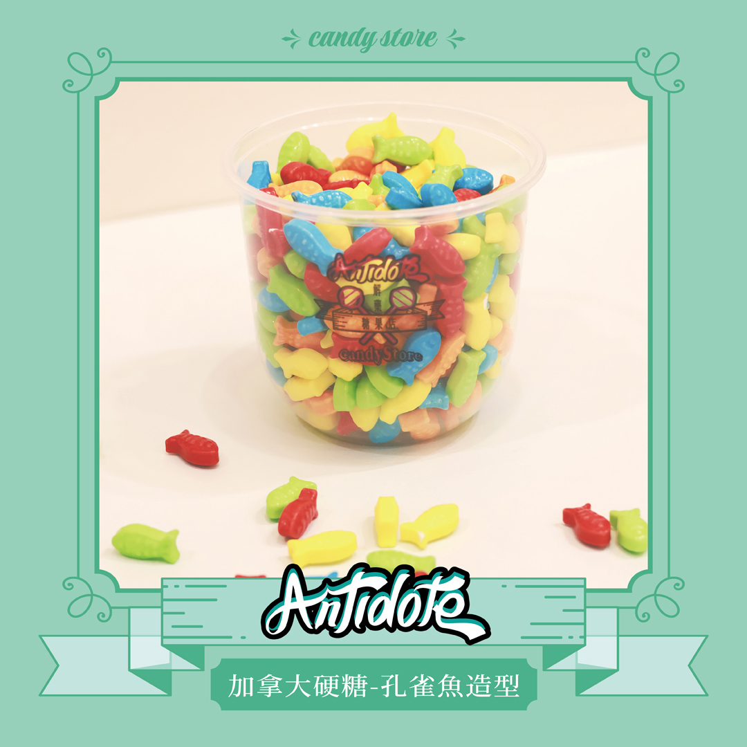 加拿大硬糖-孔雀魚