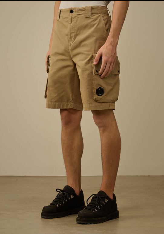 C.P. Company  Cotton gabardine cargo shorts   JUN25