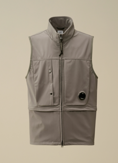 C.P. Company   C.P. Shell-R Hooded Vest   JUN25