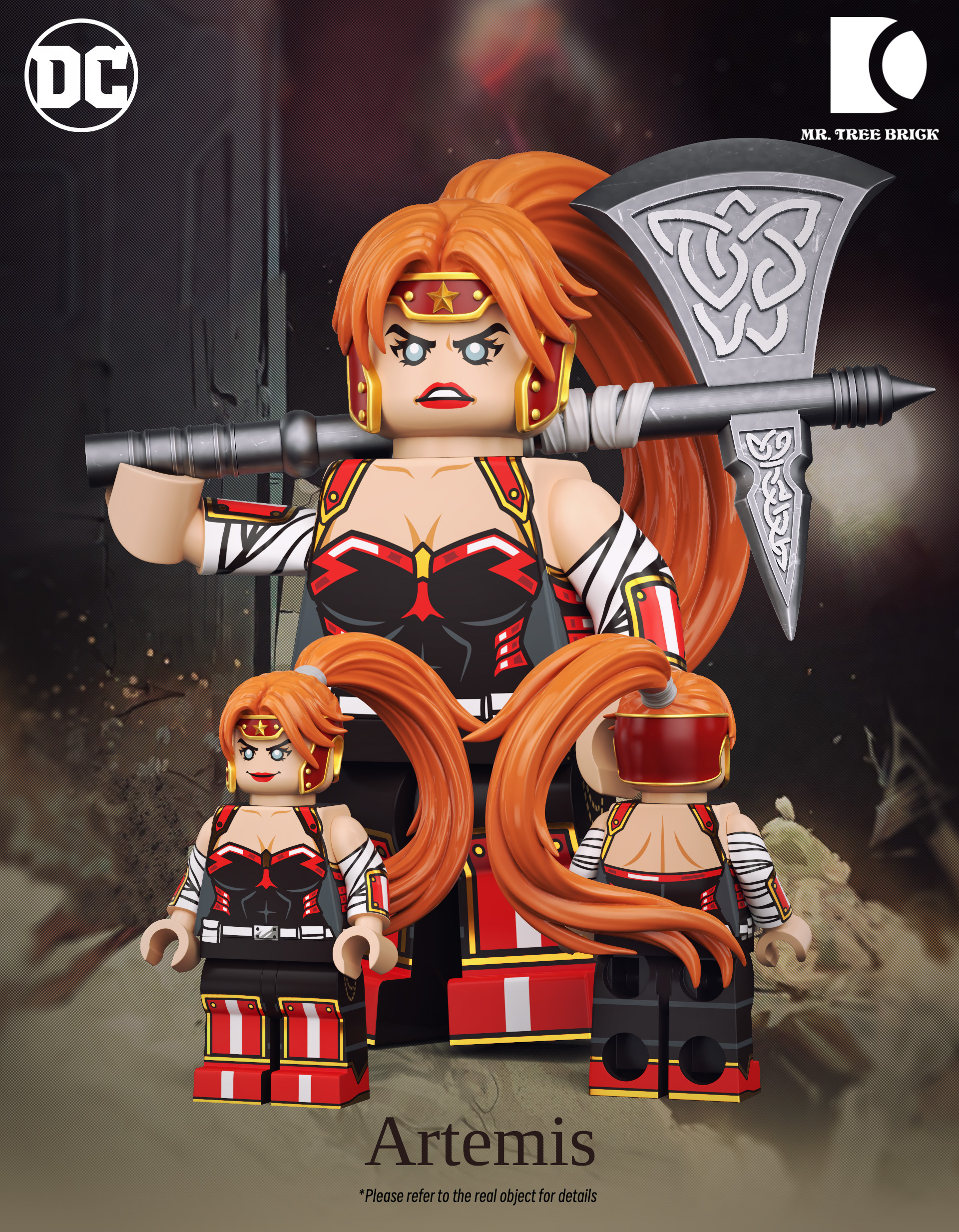 【預訂】【Mr. Tree Brick】阿爾忒彌斯