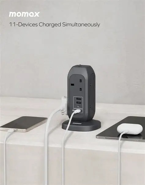 Momax ONEPLUG PD20W 2A2C 7位拖板 (H6 KA887)