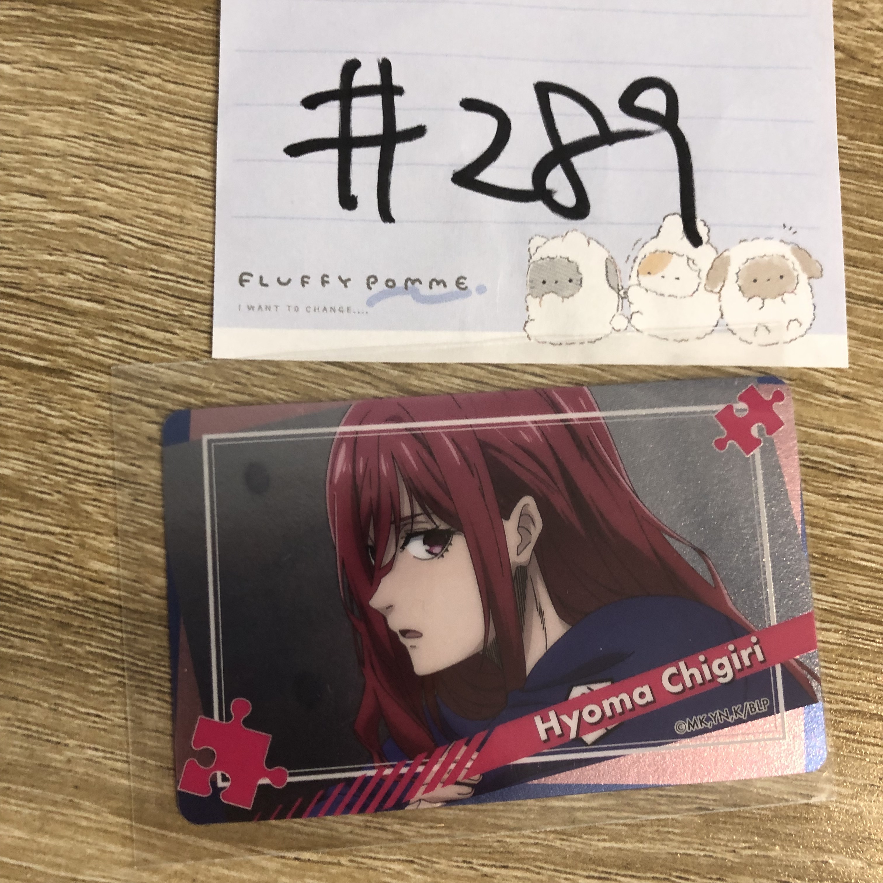 BlueLock 千切 小卡#289