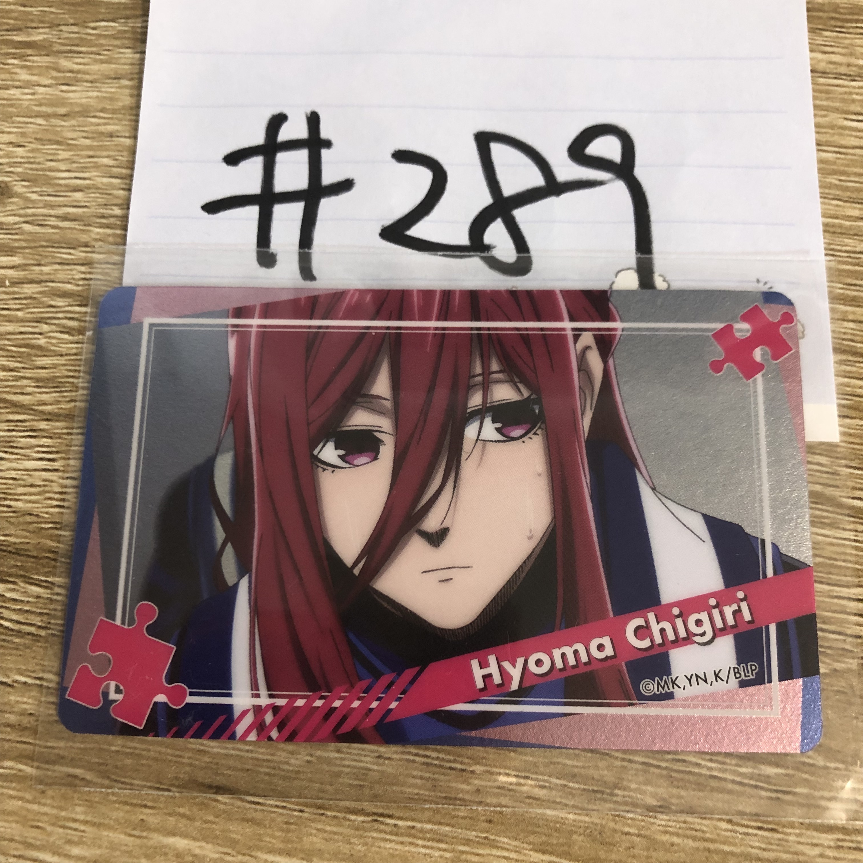 BlueLock 千切 小卡#289