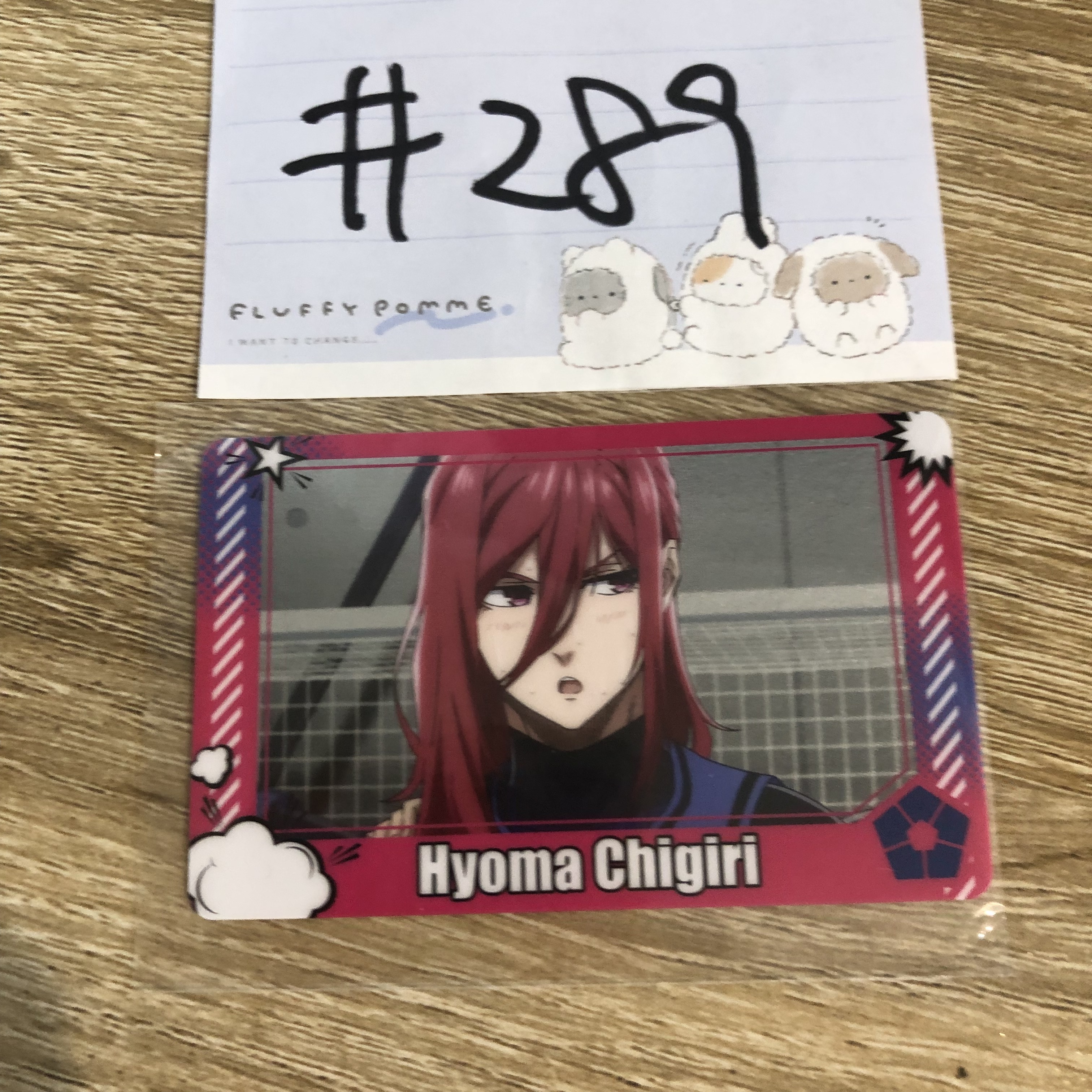 BlueLock 千切 小卡#289