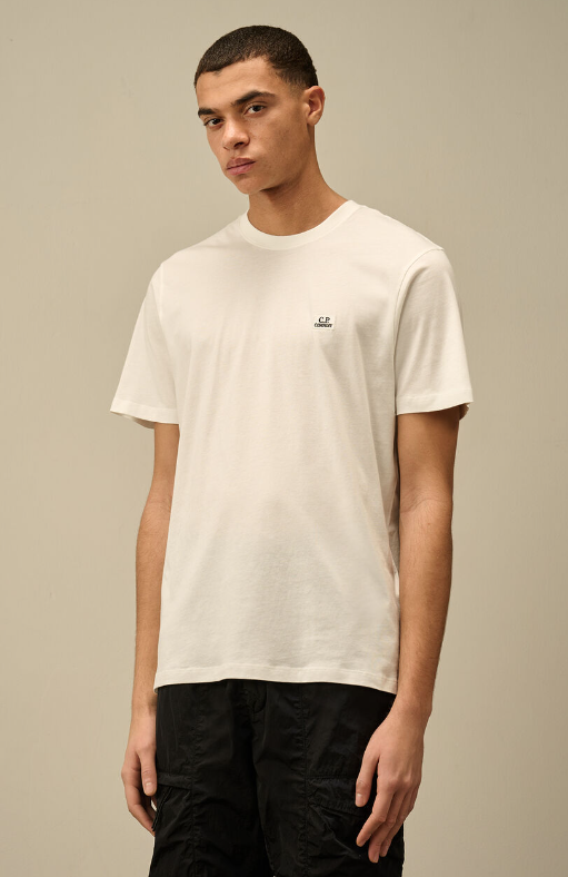 C.P. Company  30/1 Jersey Logo Patch T-Shirt    JUN25