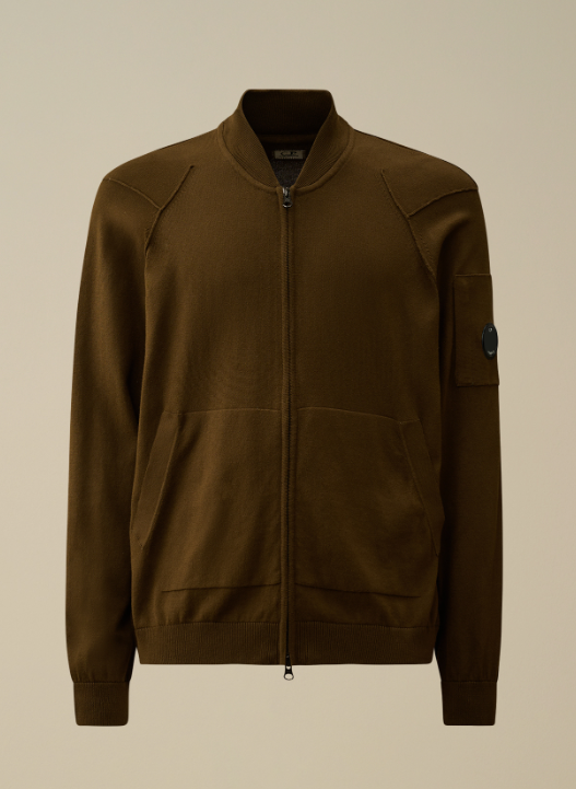 C.P. Company  Sea Island Full Zip Lens    JUN25