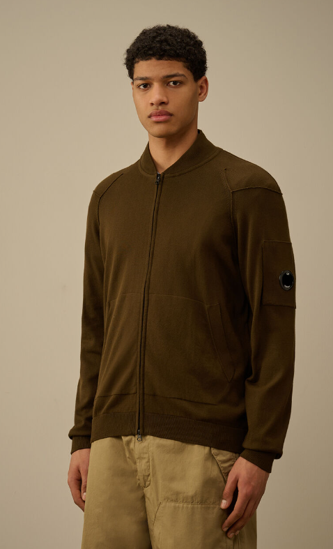 C.P. Company  Sea Island Full Zip Lens    JUN25