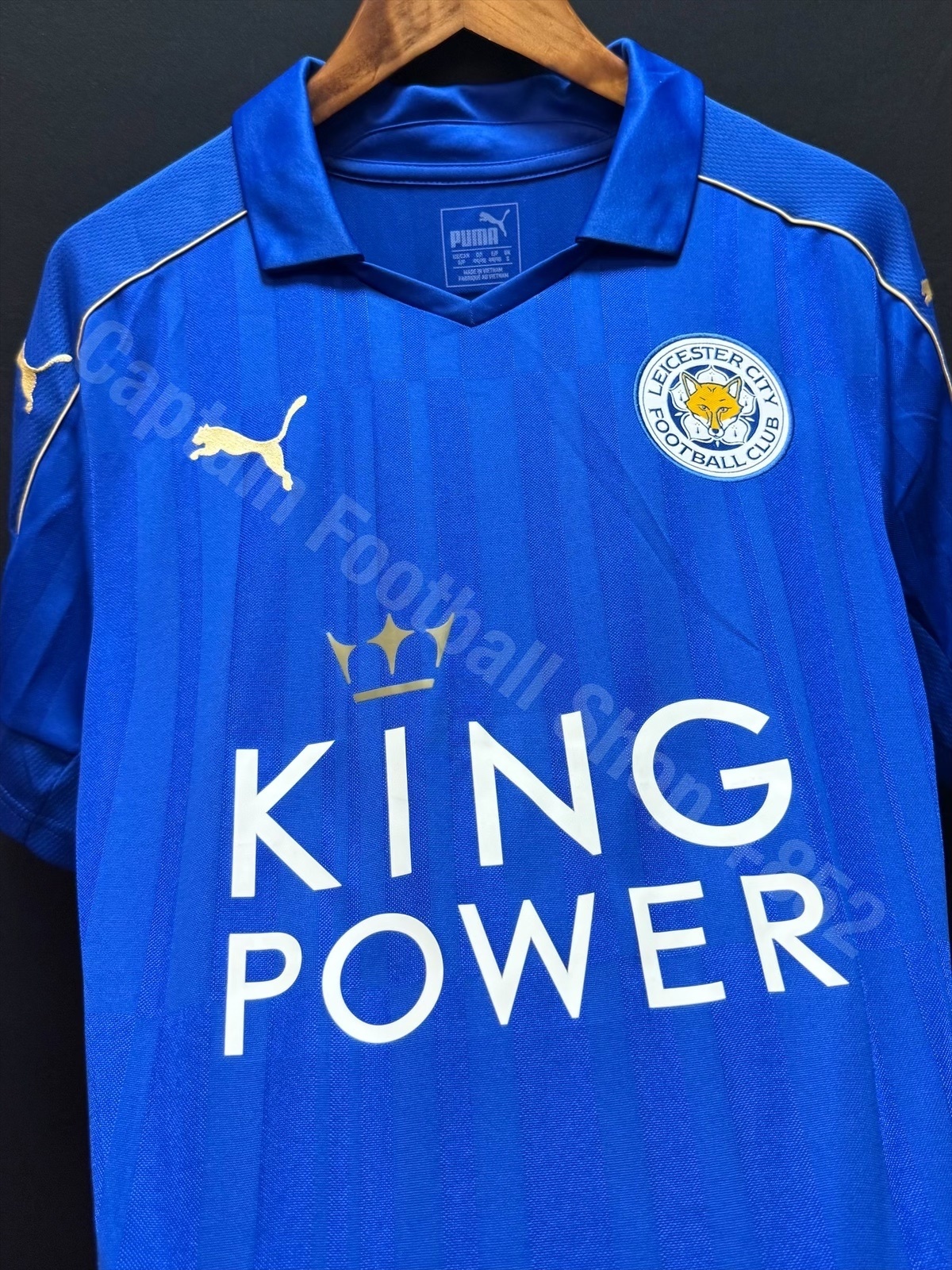 Leicester City 2016-2017 Puma Home Shirt #20 OKAZAKI