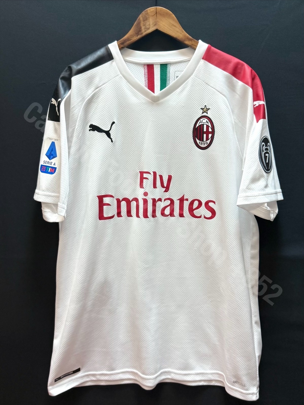 AC Milan 2019-2020 Puma Away Shirt #3 MALDINI