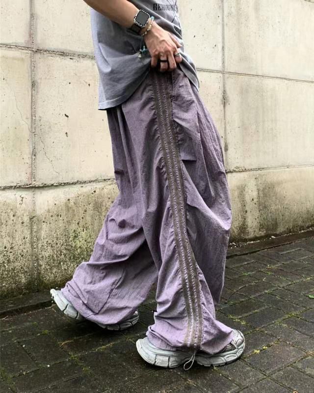 淨色三間鬆身褲 Hestory-077P