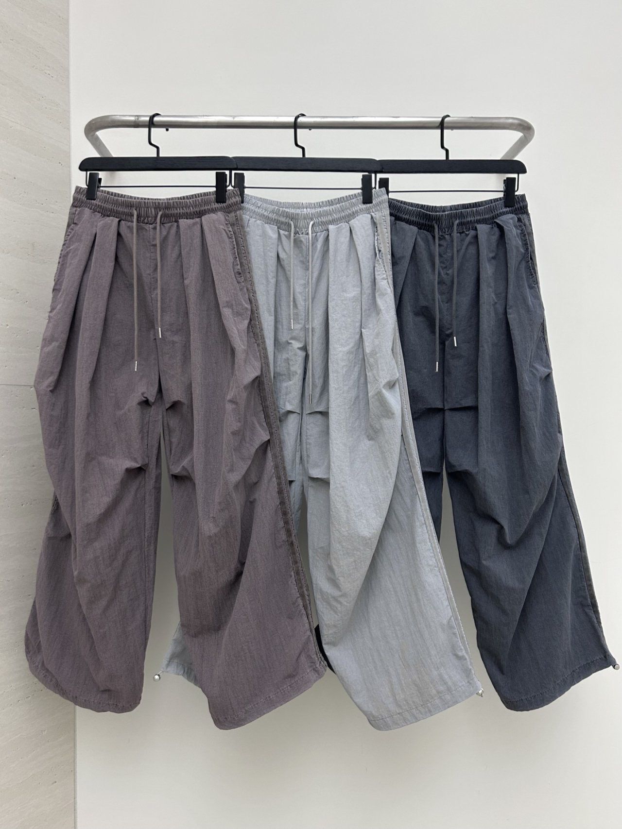 淨色三間鬆身褲 Hestory-077P