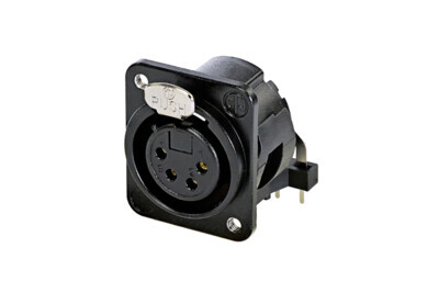 Neutrik D Series NC4FDM3-H-B-1