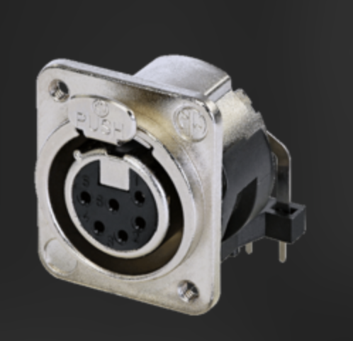 Neutrik D Series NC6FDM3-H-1