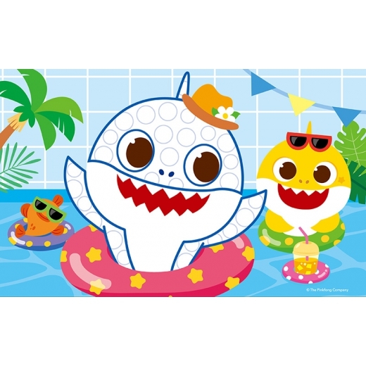 Baby Shark 碰碰狐卡哇伊點點畫