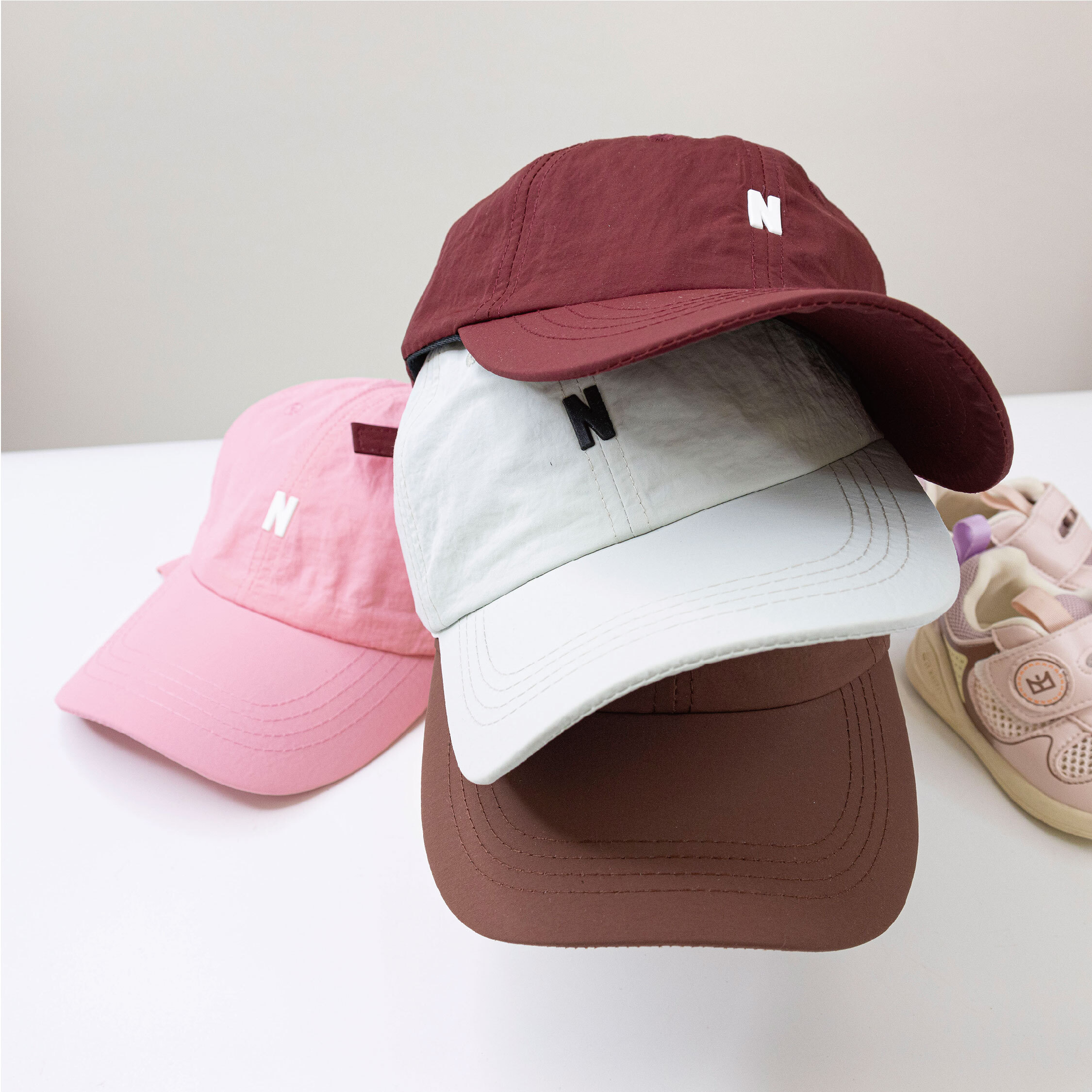 【JA1519】立體N速乾棒球帽＊四色