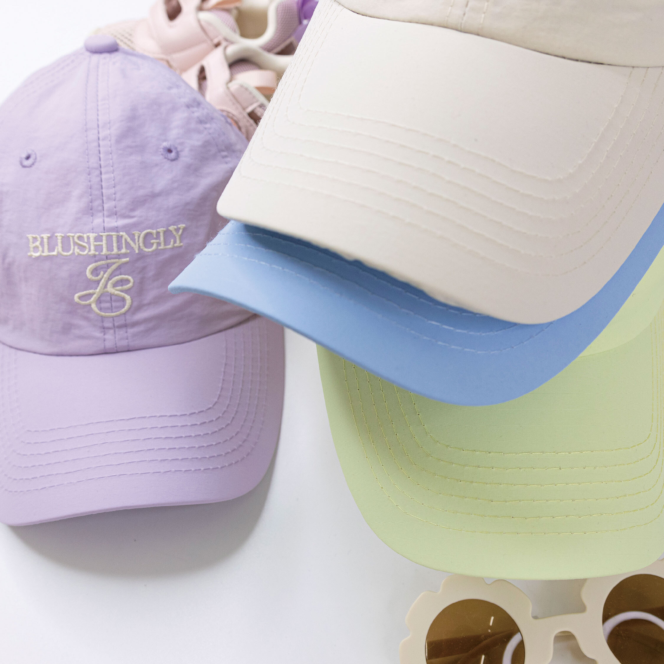 【JA1518】英文刺繡速乾棒球帽＊四色