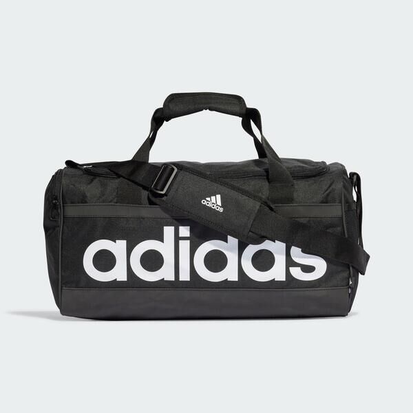 Adidas Linear Duffel S HT4742 健身包 旅行包 訓練 運動 休閒 肩背 側背 手提 黑