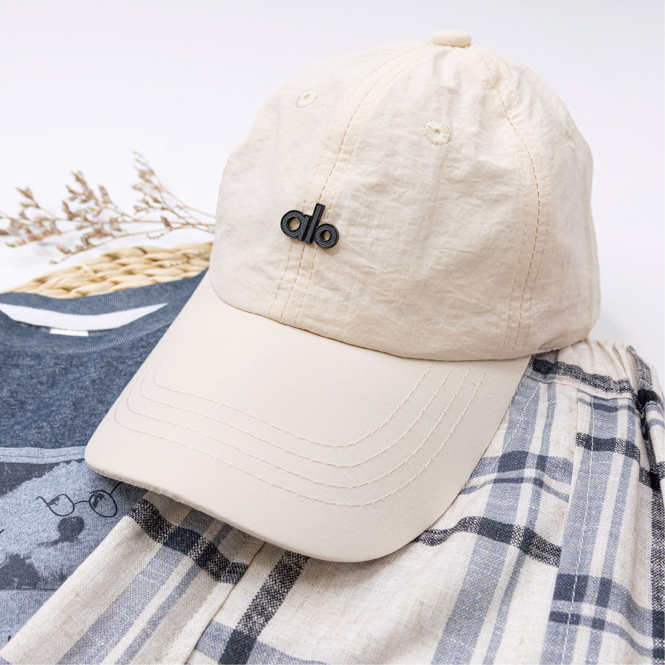 【JA1514】素色字母速乾棒球帽＊三色