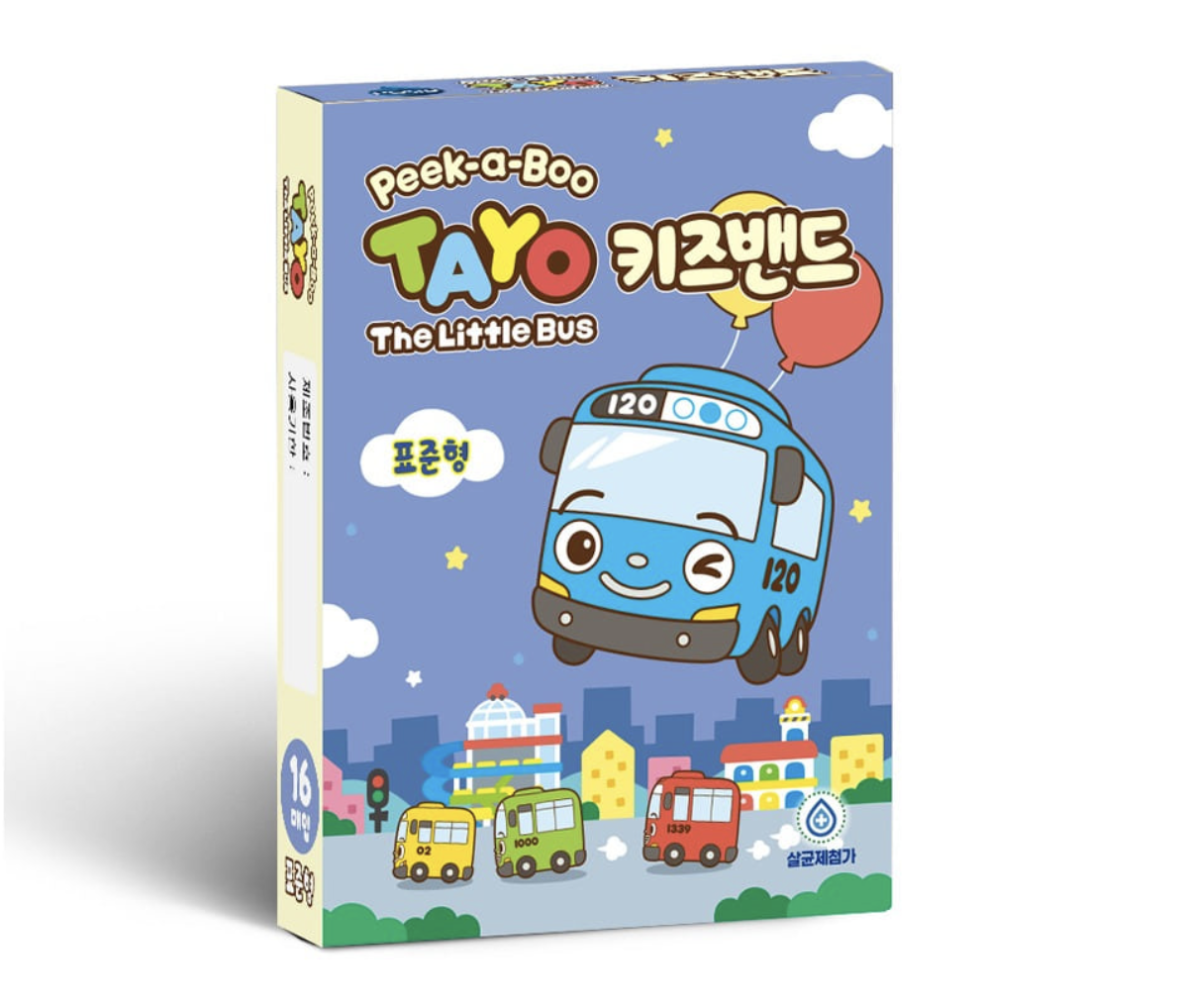 Tayo 兒童膠布 16片