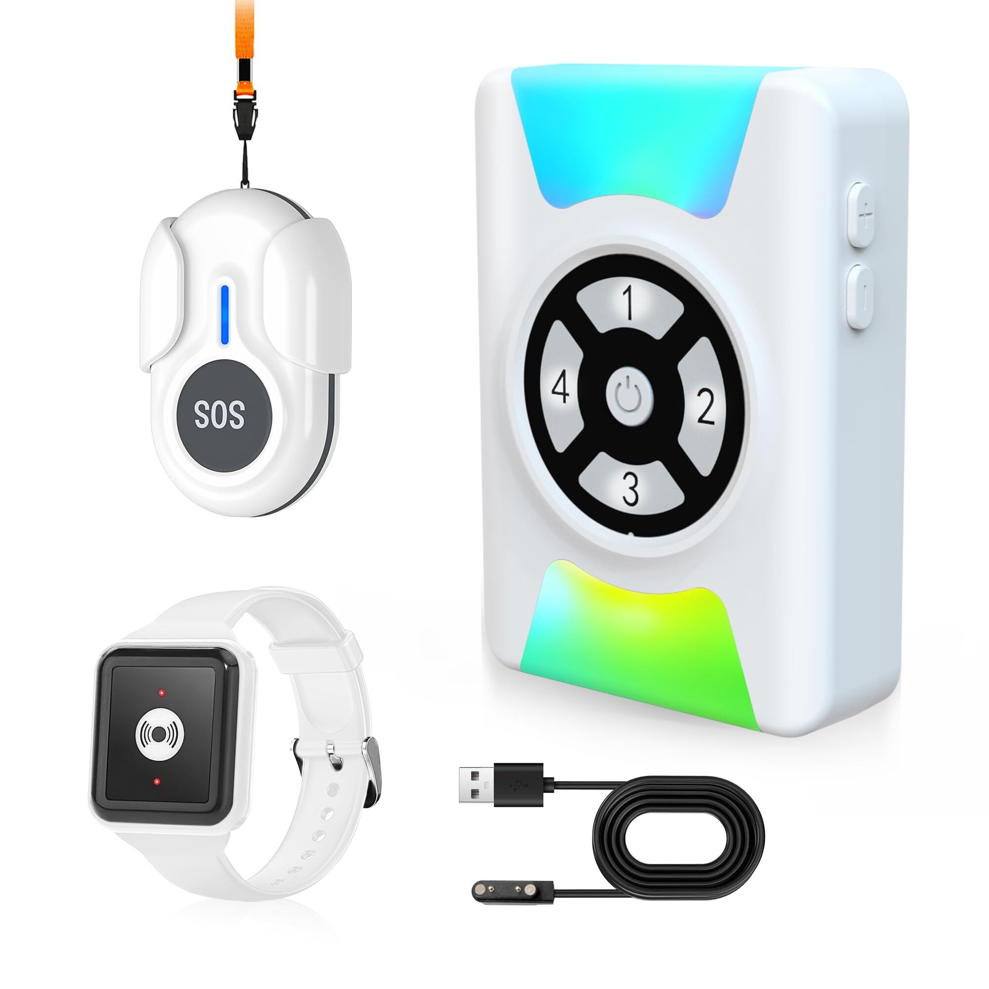WHW1家護聆腕帶SOS套裝 無線呼叫器