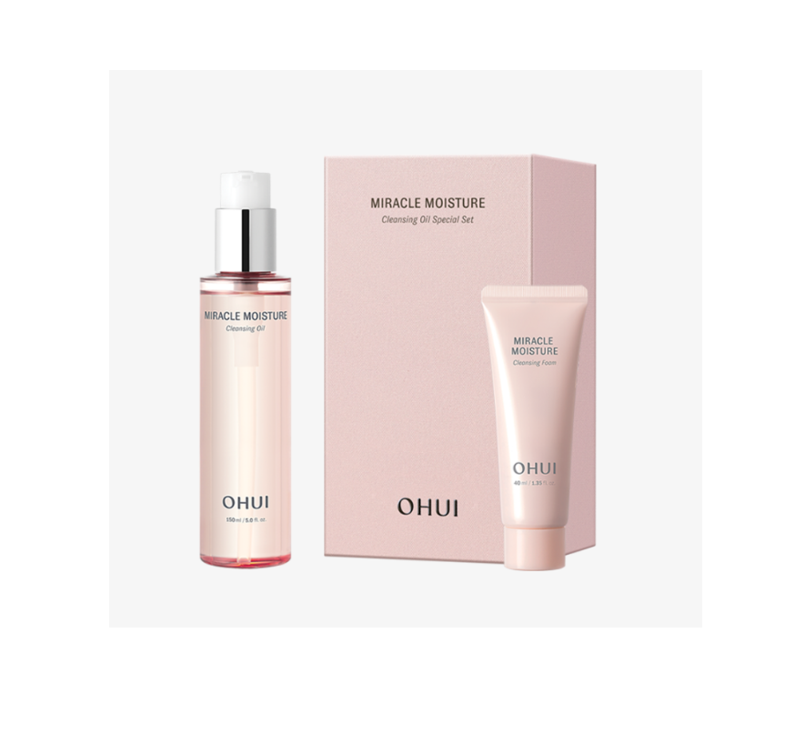 【OHUI 奇蹟水份卸妝油升級版 2件套】