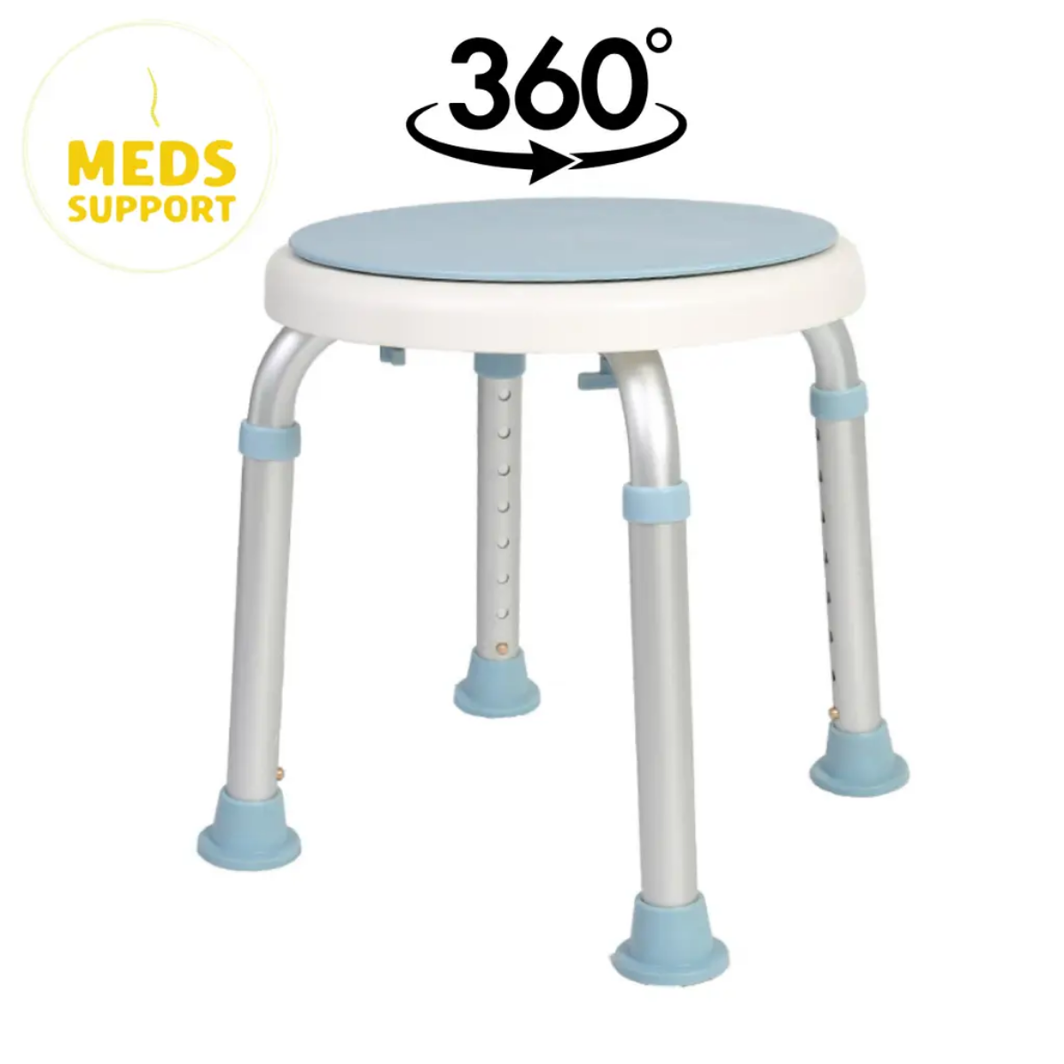 MedS Support 360度旋轉圓沐浴椅