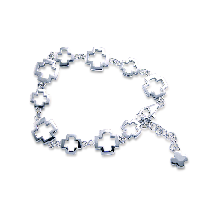 925純銀「守護神」手鍊 (17.5公分+3公分延長鍊)-NNSNL0089