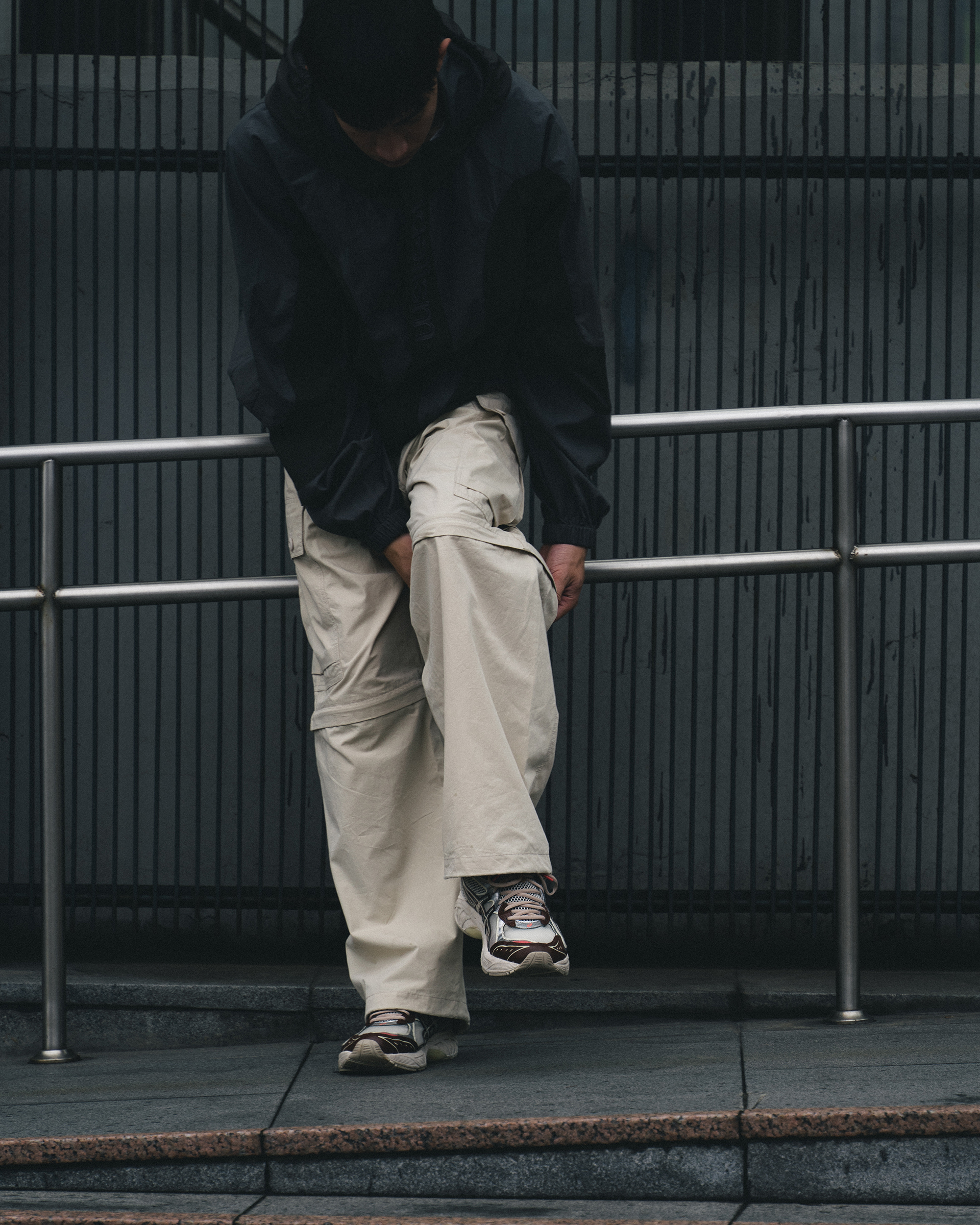 idealism Detachable C-Pants 黑色 沙色 可拆式口袋褲【ID25064】