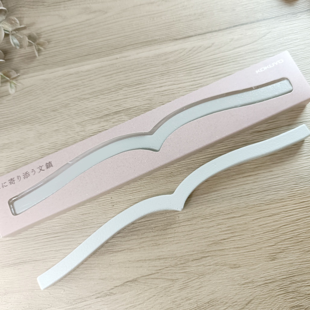 日本 KOKUYO．親書紙鎮 文鎮 灰/黑