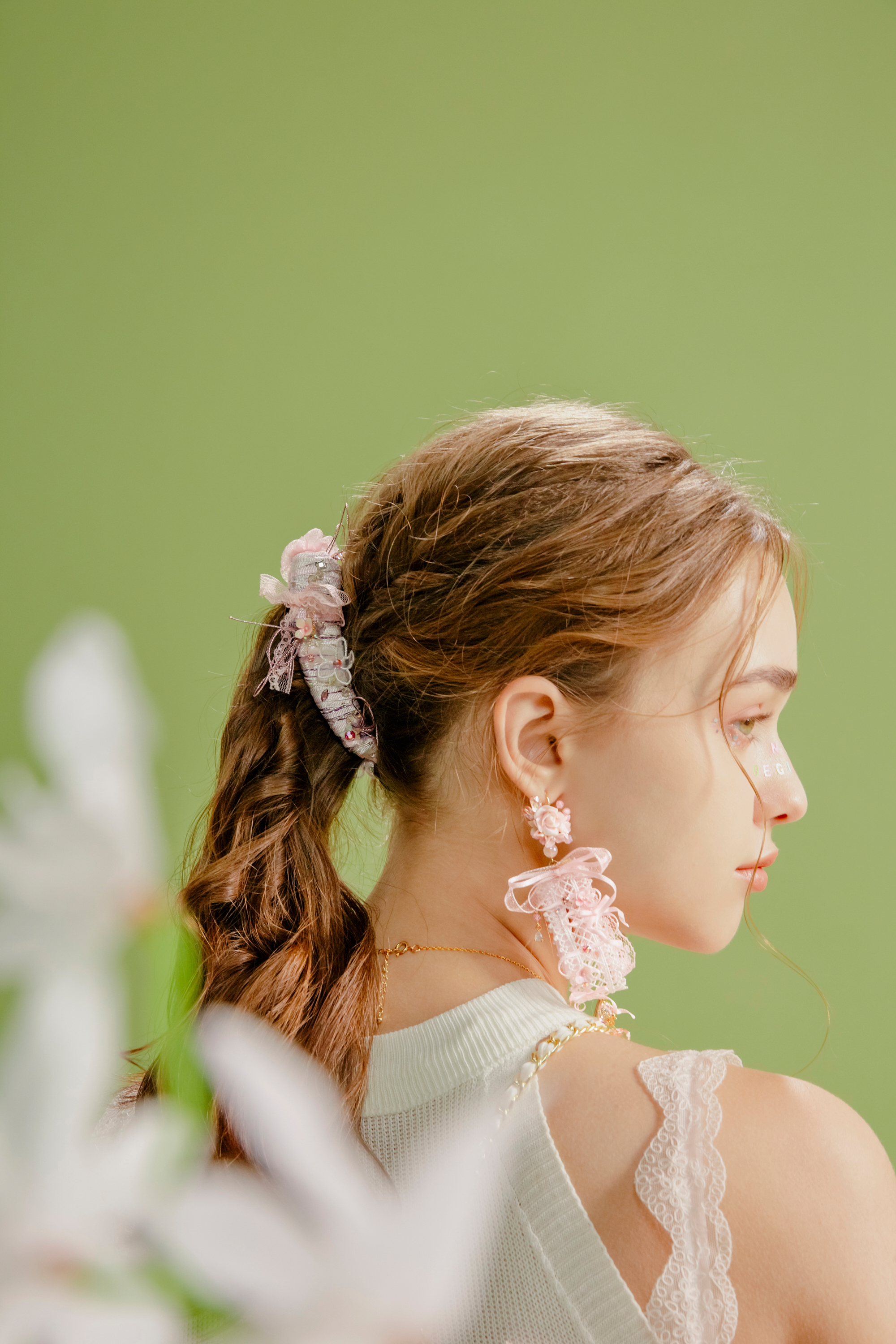 仙影金線絲帶香蕉髮夾