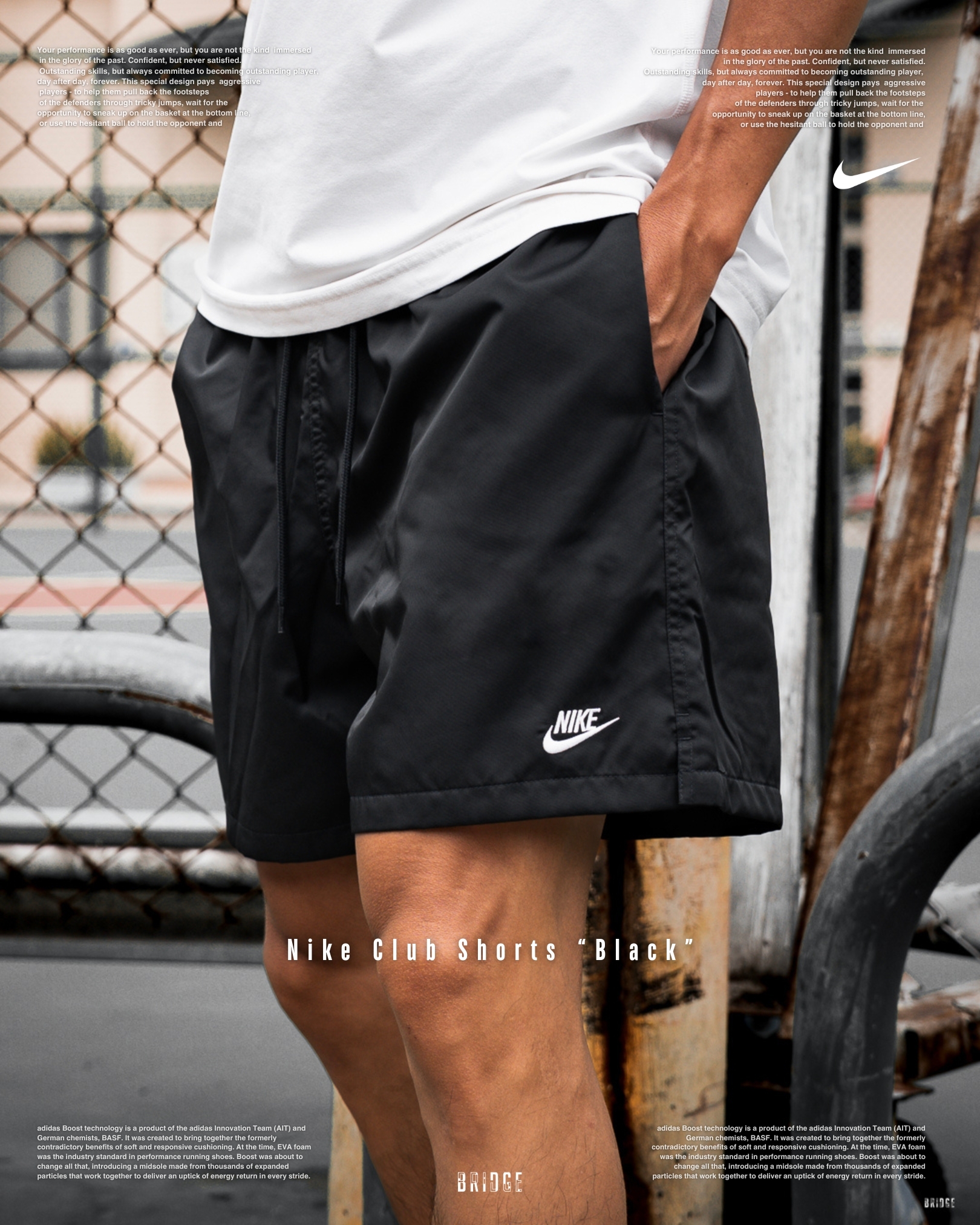 『最強黃金比例 💥』Nike Club Shorts 梭織短褲 FN3308-010